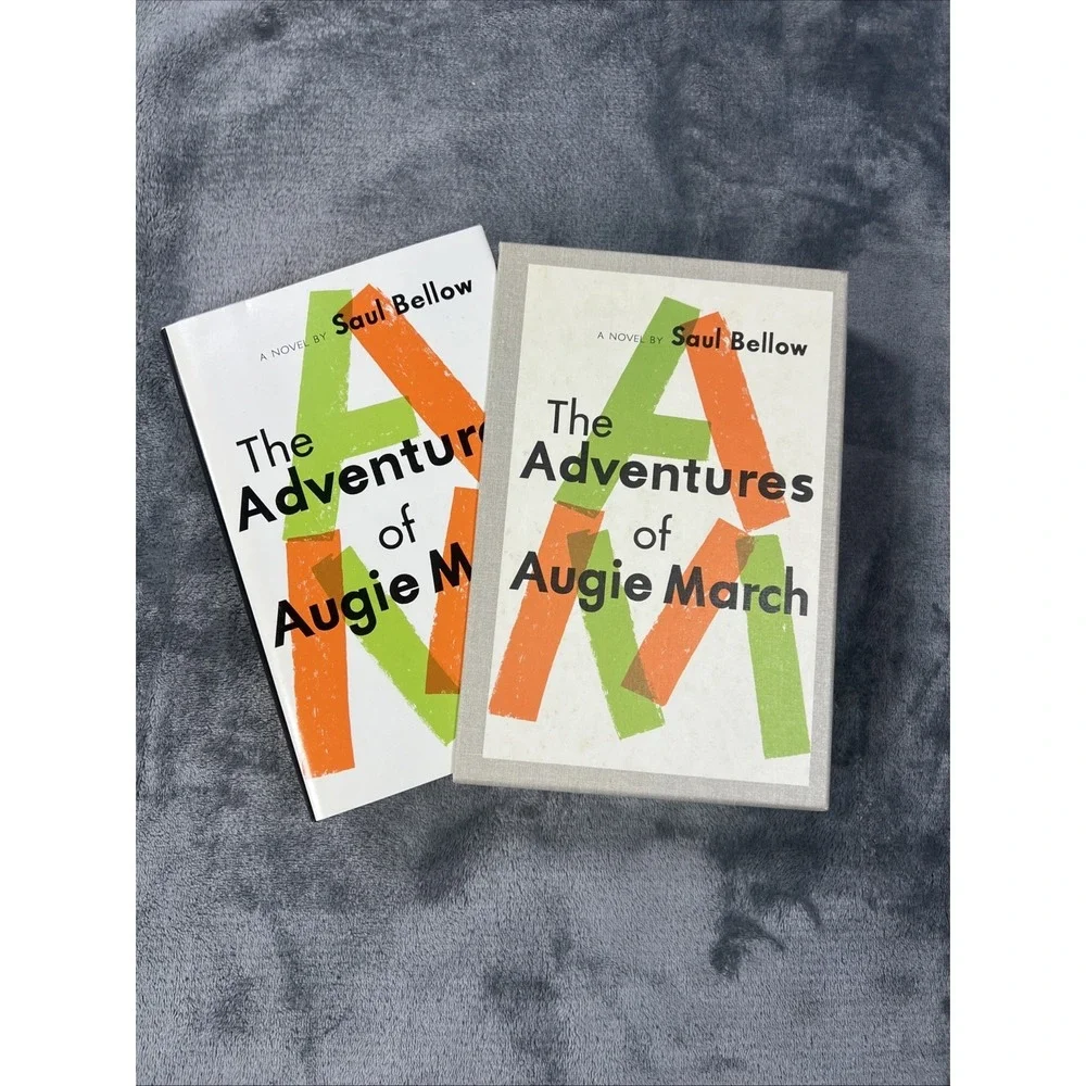 The Adventures of‎ Augie March Book Saul Bellow First Edition Library Insert